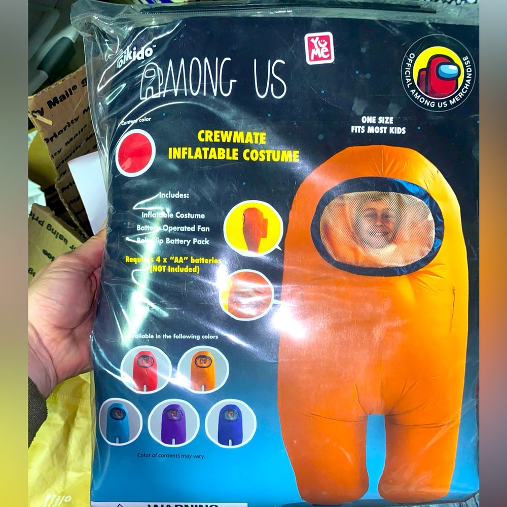 Among Us Kids Costume